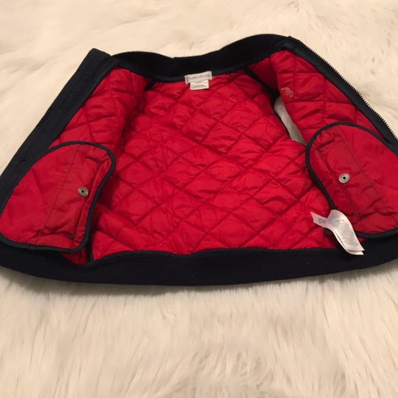 EUC Ralph Lauren Infant/Toddler Vest Navy Blue - Picture 3 of 6